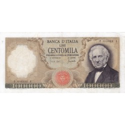 100000 LIRE MANZONI  1970 SENZA FIBRILLE